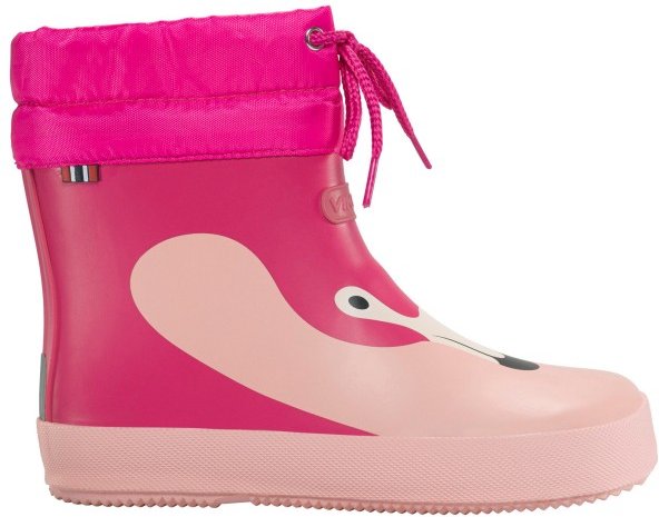 Viking - Kid's Alv Barefoot Paw Print - Gummistiefel Gr 23 rosa