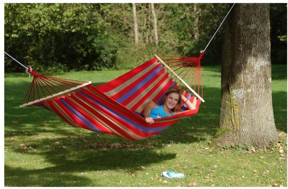 Amazonas - Aruba - Hängematte Gr 210 x 120 cm oliv