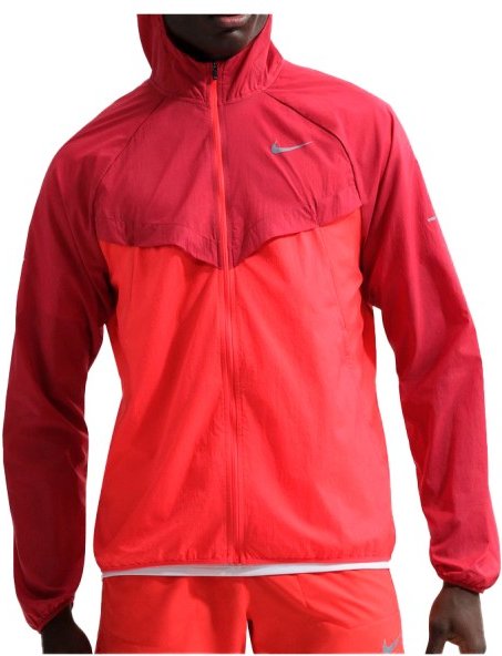 Nike - Dri-Fit UV Stride Jacket - Laufjacke Gr XL rot