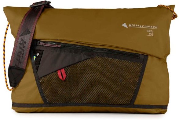 Klättermusen - Grid Messenger Bag - Umhängetasche braun