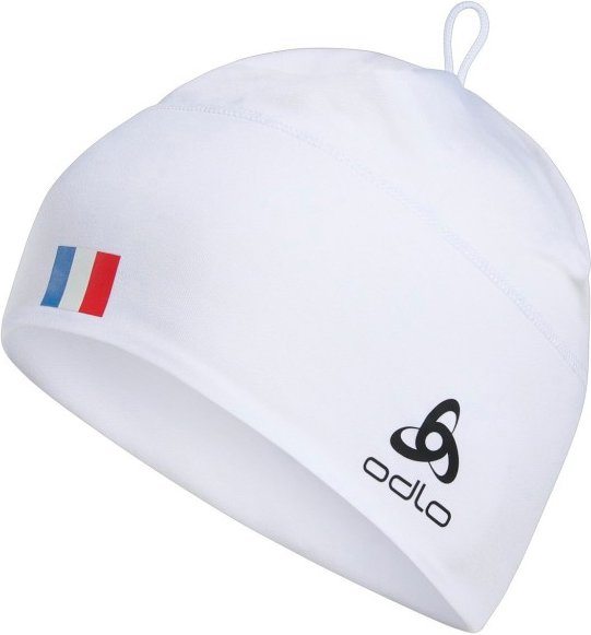 Thumbnail - Odlo - Hat Polyknit Fan Warm Eco - Mütze Gr One Size weiß