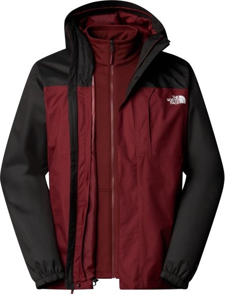 The North Face - Quest Triclimate Jacket - Doppeljacke Gr M rot/schwarz