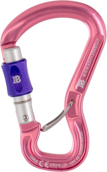 Beal - Orient Express Screw - HMS-Karabiner rosa