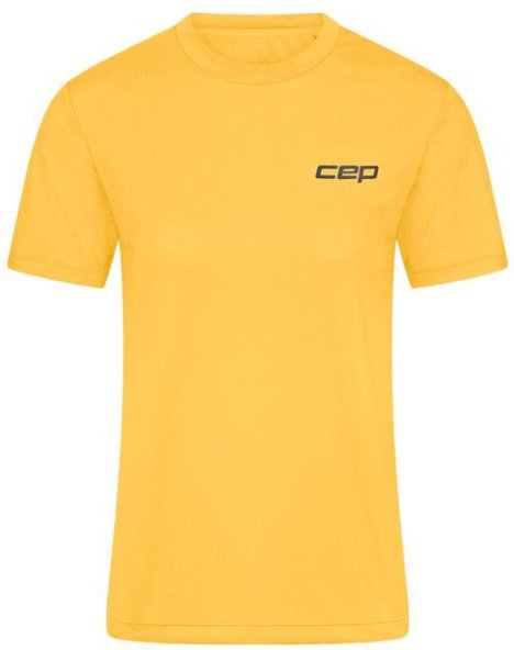 CEP - Women's Run Shirt Short Sleeve - Laufshirt Gr S gelb