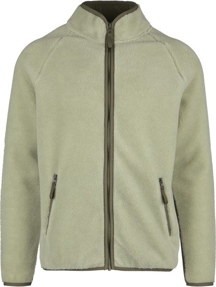 Stoic - MerinoHighPile357 VallsboSt. Jacket - Fleecejacke Gr M oliv