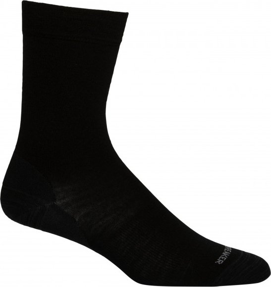Icebreaker - Women's City Life Ultralight Crew - Multifunktionssocken Gr S/M schwarz