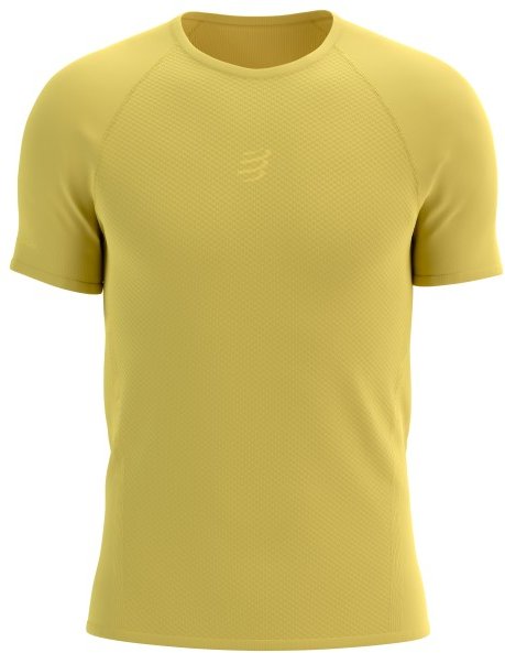Compressport - Trail Racing S/S T-Shirt - Laufshirt Gr XL beige