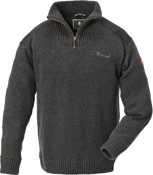 Thumbnail - Pinewood - Hurricane Sweater - Wollpullover Gr XXL grau