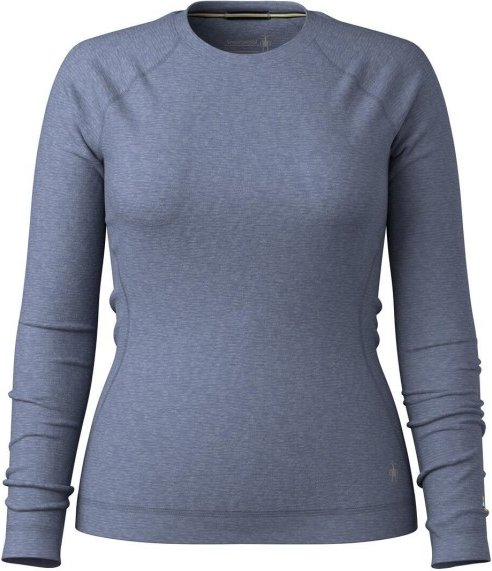 Thumbnail - Smartwool - Women's Merino 250 Baselayer Crew Boxed - Merinounterwäsche Gr S grau/blau