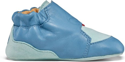 Affenzahn - Kid's Krabbelschuh Leder Crawly - Barfußschuhe Gr 16/17 blau