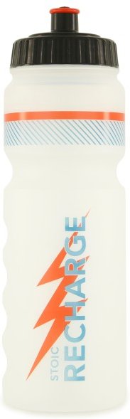 Stoic - CykelflaskaSt. II Grip - Trinkflasche Gr 750 ml weiß