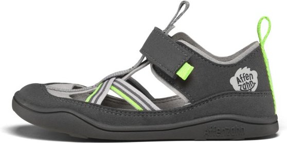 Affenzahn - Kid's Sandale Vegan Breezy - Sandalen Gr 32 grau