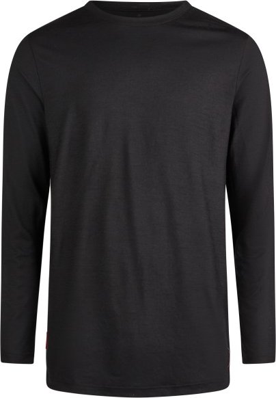 Thumbnail - Transhumance - Basic Shirt Langarm - Merinounterwäsche Gr XL schwarz