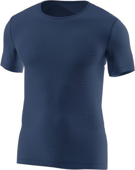 Löffler - Shirt S/S Merino Light - Merinounterwäsche Gr 48 blau