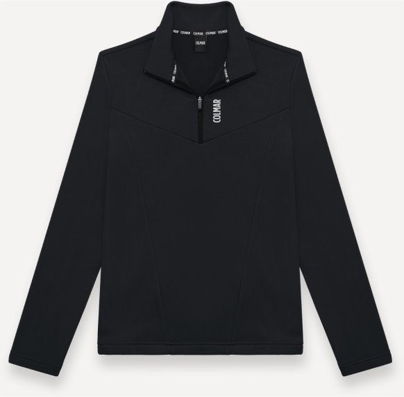 Colmar Active - Ladies Sweatshirt 9334 - Fleecepullover Gr L schwarz/weiß