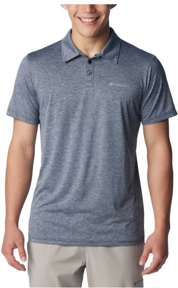 Columbia - Columbia Hike Polo - Polo-Shirt Gr L grau