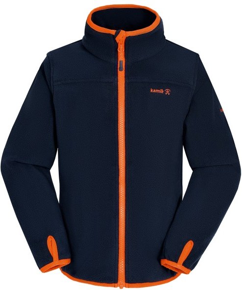 Kamik - Kid's Ridley - Fleecejacke Gr 140 blau