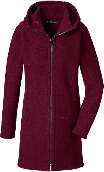 Mufflon - Women's Rika - Mantel Gr L rot