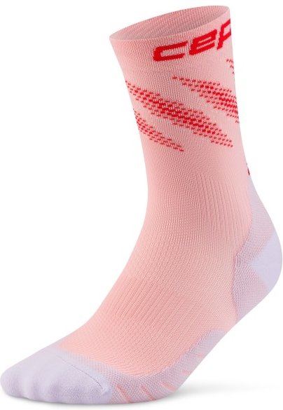 CEP - Women's Run Edt. Elliptic Socks Mid Cut - Laufsocken Gr IV rosa