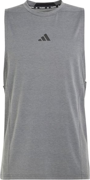 Thumbnail - adidas - D4T Tank - Tank Top Gr L grau
