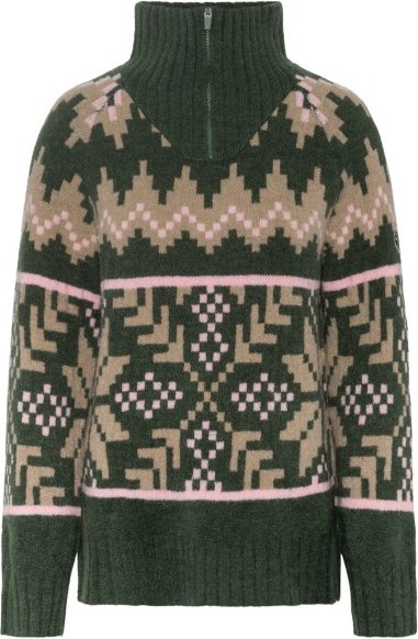 Kari Traa - Women's Amelia Knit - Pullover Gr M oliv