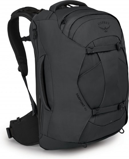 Osprey - Farpoint 40 - Reiserucksack schwarz/grau