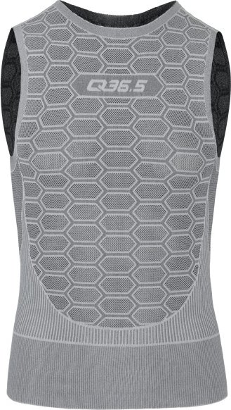 Q36.5 - Base Layer 1 sleeveless - Kunstfaserunterwäsche Gr XXS/XS grau