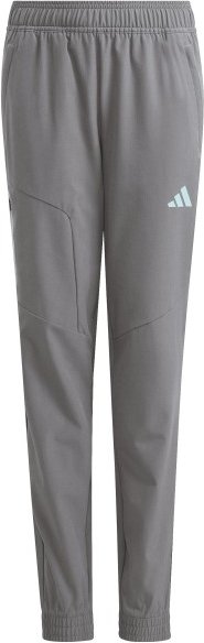 adidas - Kid's Hooded Tech Woven Pants - Trainingshose Gr 140 grau