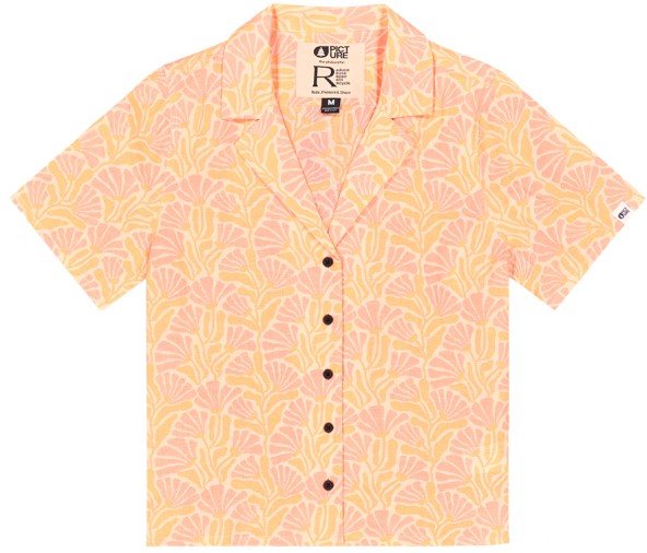 Picture - Women's Kintha Printed Shirt - Bluse Gr XS beige