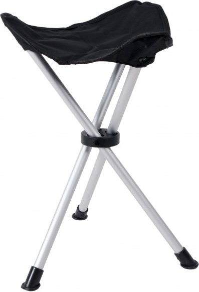 Basic Nature - Dreibeinhocker Travelchair Sandwich - Campingstuhl Gr One Size grau/schwarz
