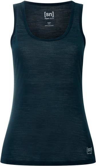 super.natural - Women's Sierra 140 Tank - Top Gr M blau