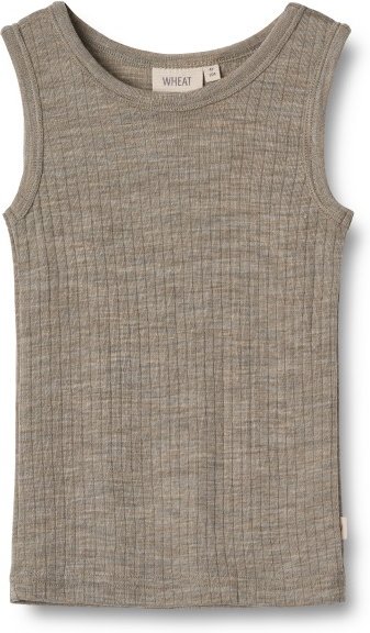 WHEAT - Kid's Wollunterhemd für Jungs - Merinounterwäsche Gr 104 beige