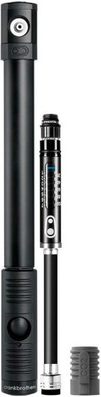 Crankbrothers - Klic HP Handpumpe/CO2-Pumpe - Minipumpe grau