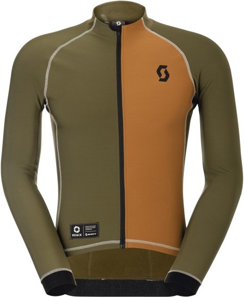 Scott - Jersey RC Pro Warm L/S - Radtrikot Gr S oliv