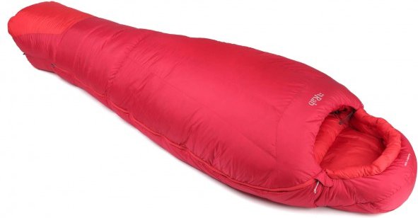 Rab - Expedition 1000 - Daunenschlafsack Gr 225 cm rot