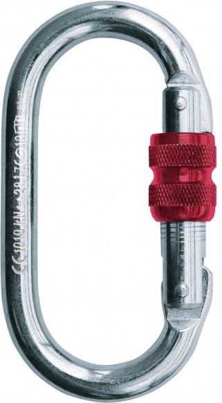 Thumbnail - C.A.M.P. - Steel Oval Lock -Stahlkarabiner - Stahlkarabiner grau