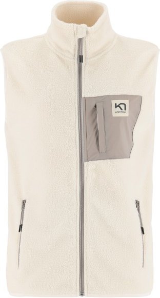 Thumbnail - Kari Traa - Women's Rothe Vest - Fleeceweste Gr L beige/weiß