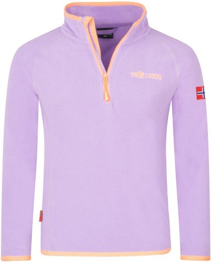 Trollkids - Kid's Nordland Half Zip - Fleecepullover Gr 92 lila