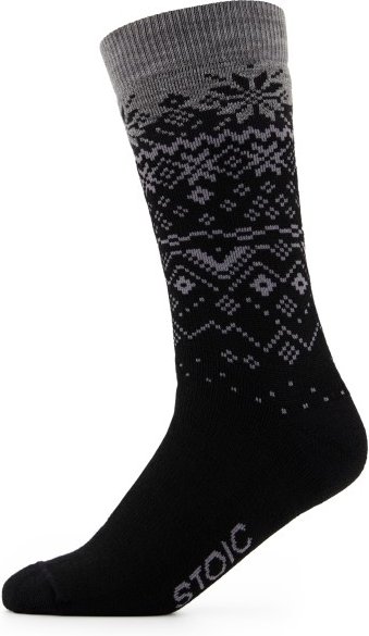Stoic - Merino Warmwool Scandic Socks - Merinosocken Gr 39-41 schwarz