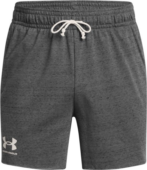Under Armour - Rival Terry 6'' Short - Shorts Gr 3XL grau