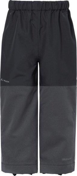 Vaude - Kid's Caprea Rain Pants - Regenhose Gr 92 grau/schwarz