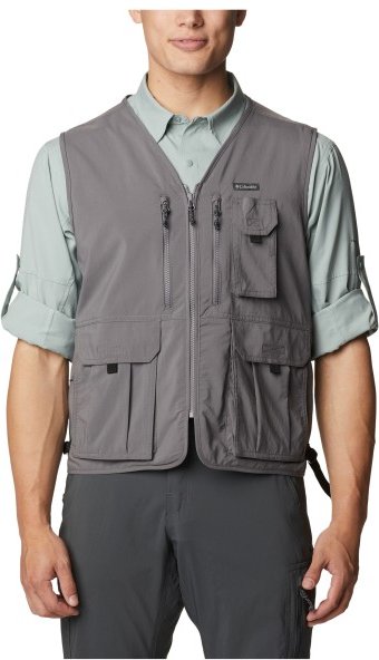 Columbia - Silver Ridge Utility Vest - Softshellweste Gr XL grau