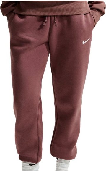 Nike - Women's Phoenix Fleece Mid-Rise Pant - Trainingshose Gr M braun