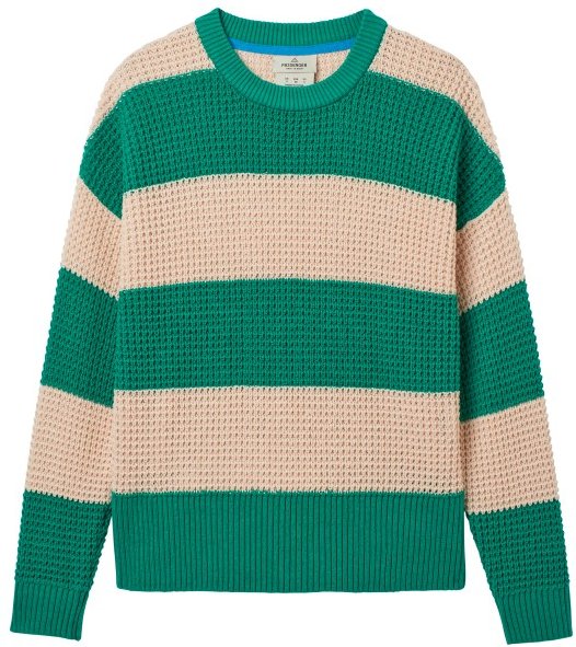 Passenger - Women's Reflection Stripey Jumper - Pullover Gr M grün