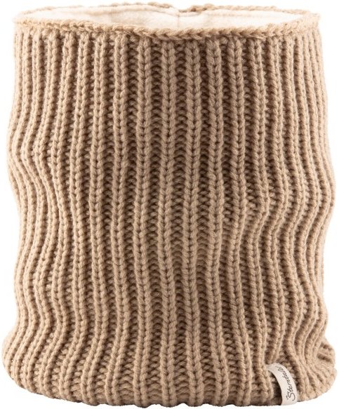 Sterntaler - Kid's Schlauchschal Strick Uni - Halstuch Gr One Size braun/beige