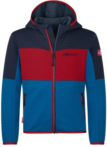 Trollkids - Kid's Sogndal Jacket XT - Fleecejacke Gr 110 blau