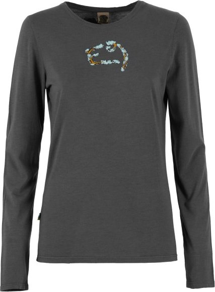 E9 - Women's Fiona - Longsleeve Gr S grau