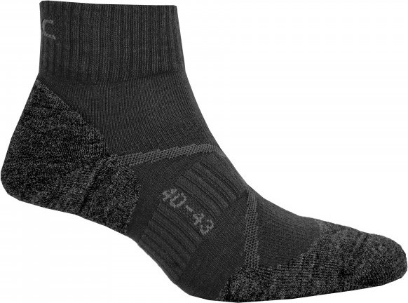 Thumbnail - P.A.C. - TR 1.2 Trekking Merino Short Cool - Wandersocken Gr 40-43 schwarz
