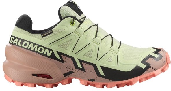 Thumbnail - Salomon - Women's Speedcross 6 GORE-TEX - Trailrunningschuhe Gr 40 2/3 bunt