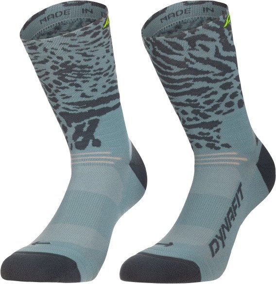 Dynafit - Run Wild Crew - Laufsocken Gr 43-46 grau